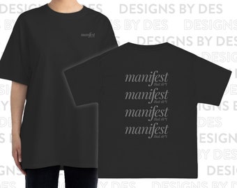 Unisex Manifest T-Shirt