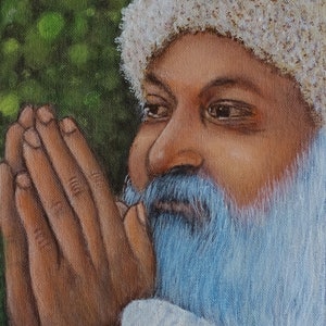 Original painting osho art home decor painting wall art osho acrylic painting