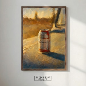 Budweiser Painting - Etsy