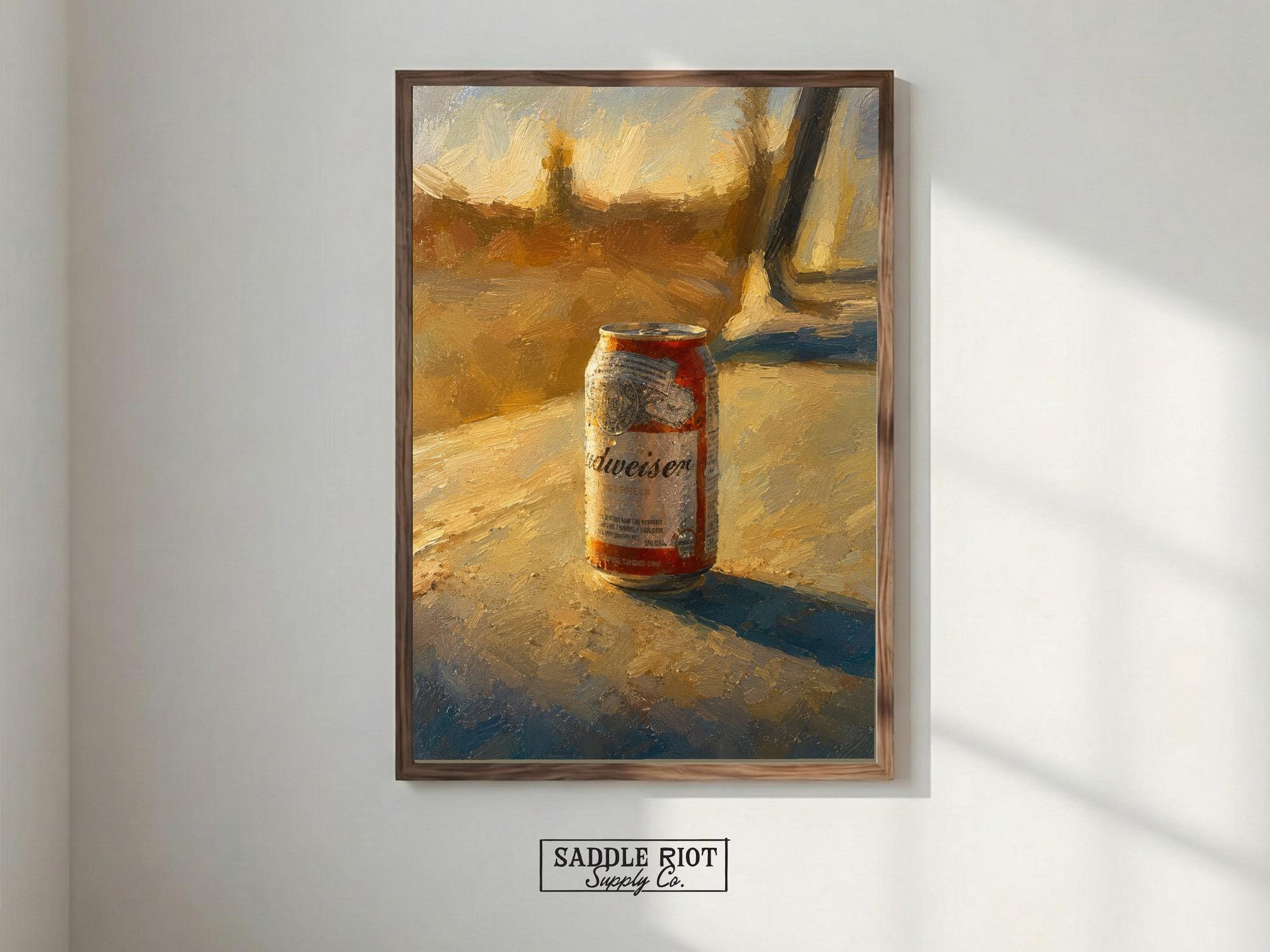 Budweiser Painting - Etsy