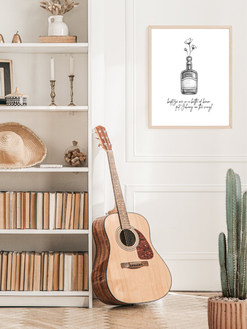 Zach Bryan Song Lyrics, PRINTABLE Revival, Country Music Poster, Western Print Song Lyrics Wall