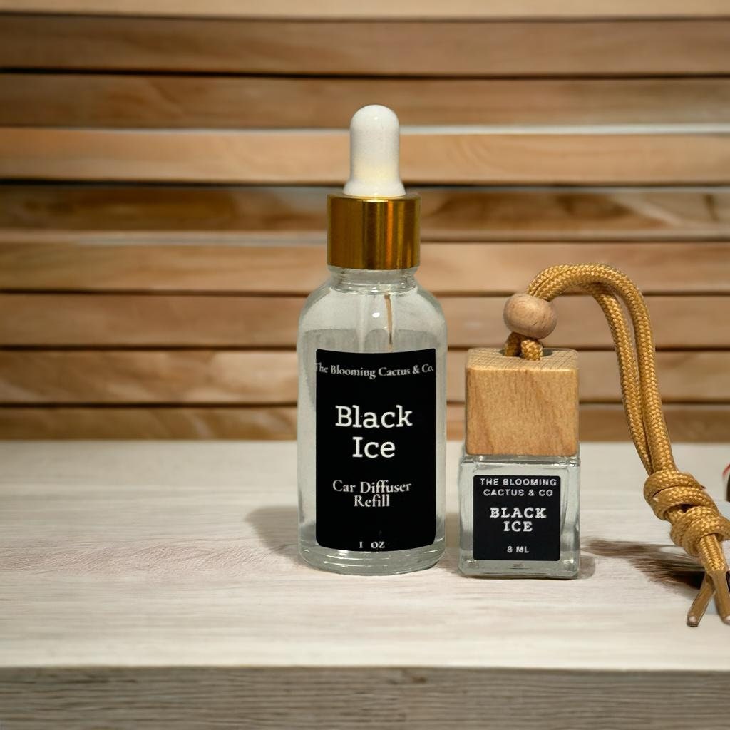 Icy Black Premium Fragrance Oil for Crafting Making Aroma Bead Car