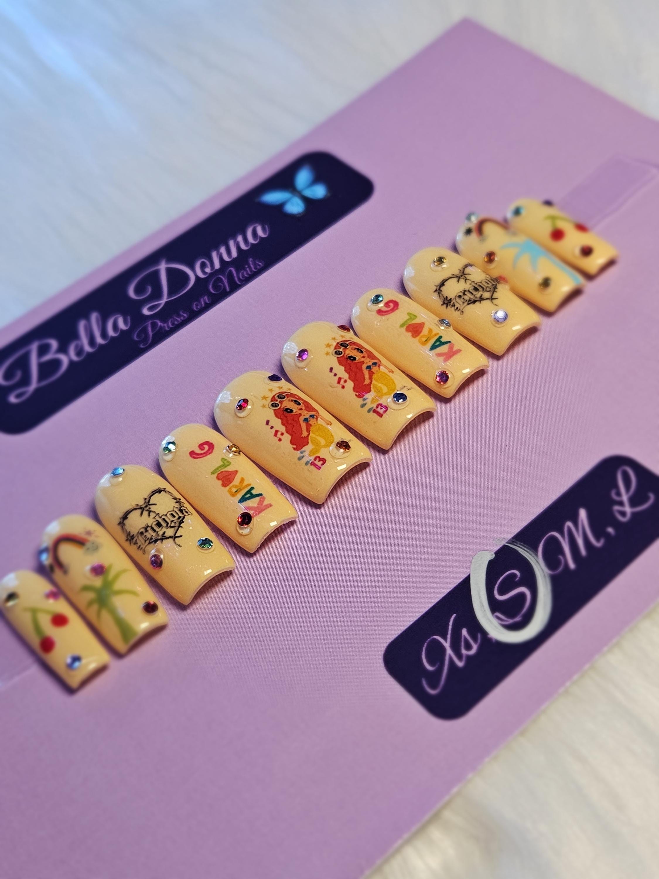 Karol G MAÑANA SERÁ BONITO Press On Nails