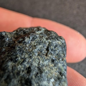 414ct - "Black Betty" Black Diamond Carbonado Rough Natural Gemstone