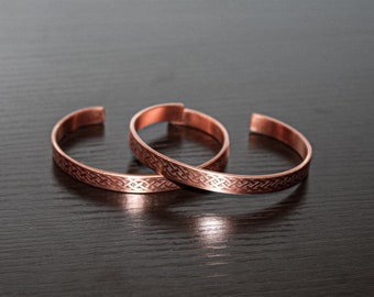 Copper Bracelet, Copper Bangle, Copper Healing Bracelet, Infinity Bracelet