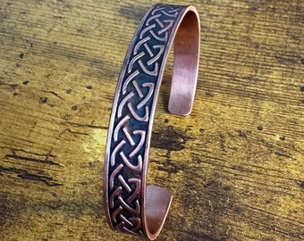 Copper Bracelet, Copper Bangle, Nordic Bracelet, Handmade Bracelet