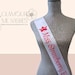 Custom Sash, Pageant Sash, Ribbon Sash, Satin Sash, Glitter Sash ...