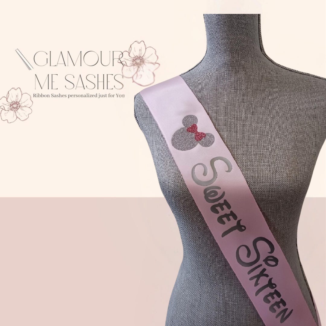 Custom Sash, Pageant Sash, Ribbon Sash, Satin Sash, Bridal Sash ...