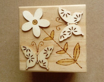 Handmade wooden box. Jewellery box. Keepsake box. Storage box.