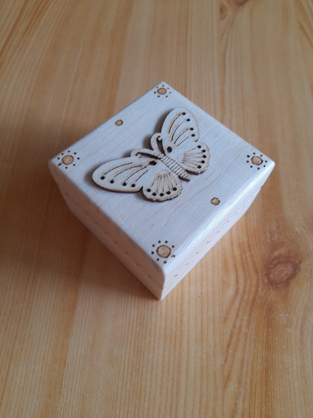 Butterfly Keepsake Box: Handmade Wooden Jewelry Box - Etsy