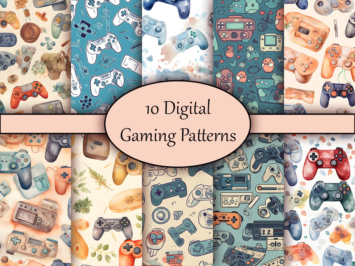 Roblox Girl Seamless Pattern for your Gamer Girl. Roblox Pattern for  crafting, fabrics, scrapbooking, etc.