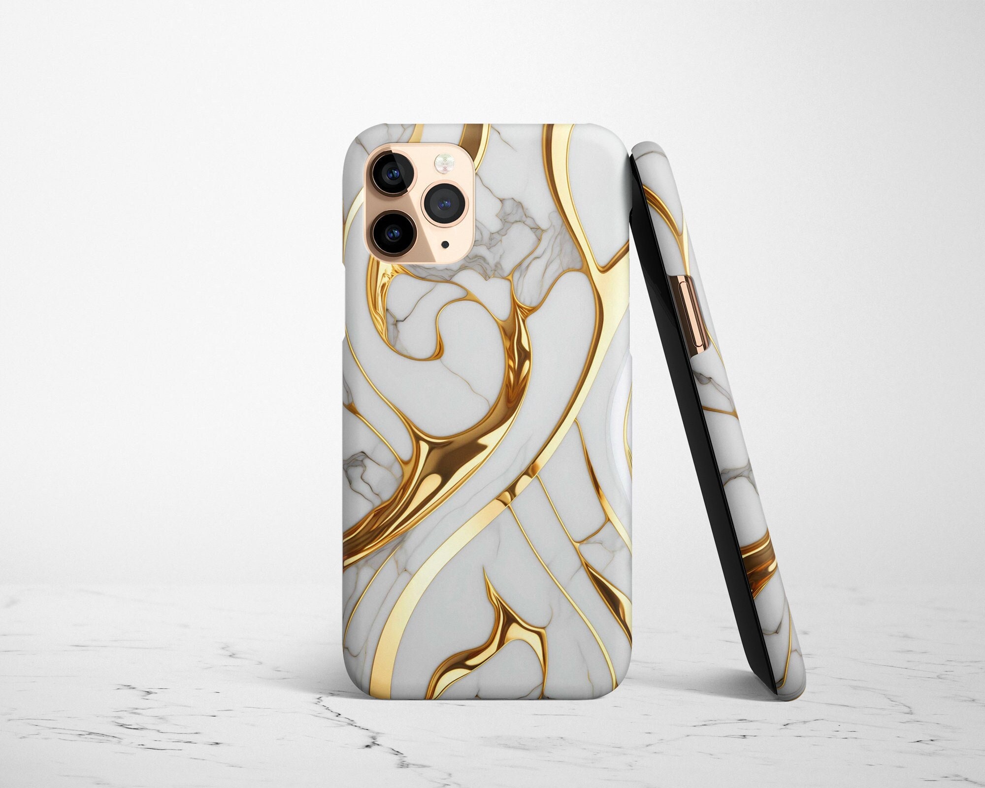 Luxury Plated Marble Baroque Edition iPhone 13 Pro & Pro Max