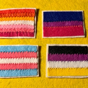 Pride Felt Patches