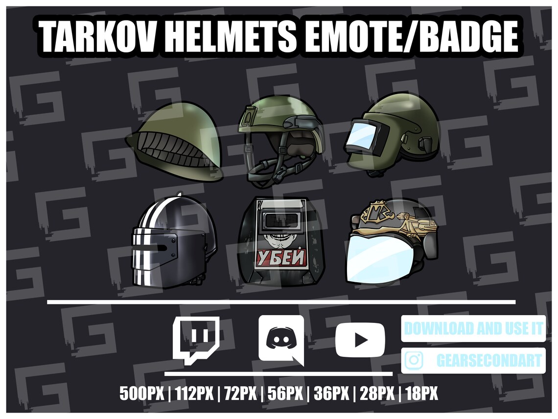 Twitch Emote/badge EFT Escape From Tarkov Etsy