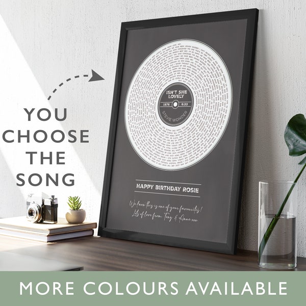 Artist Song or Song - Etsy UK