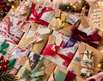 12 Days of Christmas Bookmas Advent Calendar – Blind Date with a Book (4+ Star Rated)