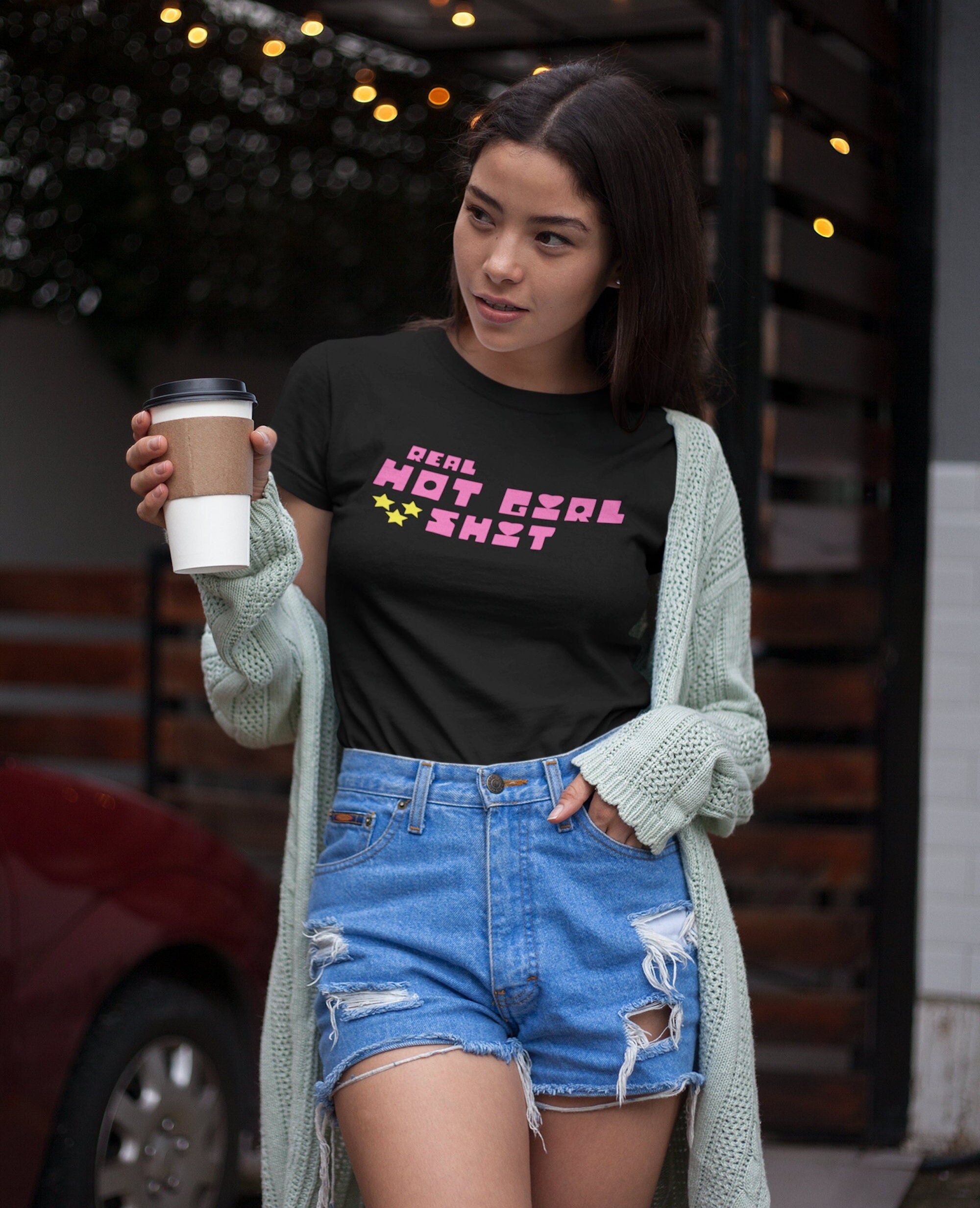 Real Hot Girl Tee, Hot Girl Shit Shirt, Vsco Girl Tumblr Aesthetic, Trendy  Vsco Hot Girl Clothes, Y2k Era Outfit, 2000s Fashion Aesthetic - Etsy