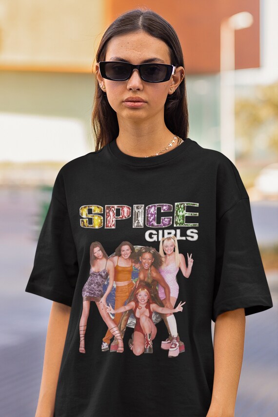Spice Girlies T-shirt, 90s Nostalgia Shirt for Women, 90s