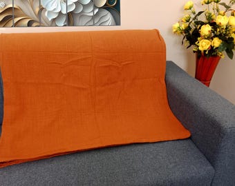 Premium Sofa Lightweight Quilts Throws Knit Woven Cotton Decorative Couch Kantha, Soft Cotton Boho Blanket Throw, Home Decor, Christmas Gift