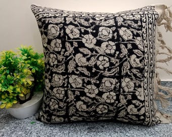 Cushion cover Pillow Cover All Sizes and Sofa Throw Home Decor Handmade Pillow Cover Indian | Modern Pillow Handblock print Handmade Throw