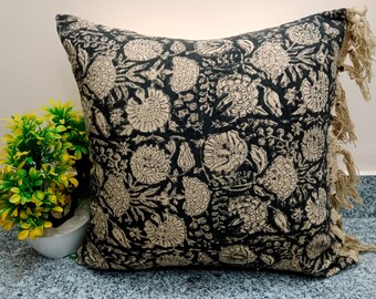 Cushion cover Pillow Cover All Sizes and Sofa Throw Home Decor Handmade Pillow Cover Indian | Modern Pillow Handblock print Handmade Throw