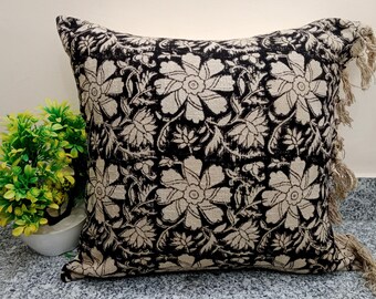 Cushion cover Pillow Cover All Sizes and Sofa Throw Home Decor Handmade Pillow Cover Indian | Modern Pillow Handblock print Handmade Throw