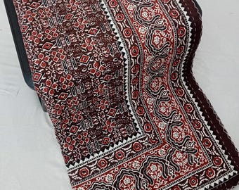 Kantha Bedcover Bedding Quilt Hand Block Floral Design Handblock Floral Print Kantha Throw Quilt Light Weight Block print quilt