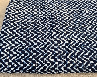 Reversible Patchwork Kantha Quilt Bedspread Throw Cotton Blanket Gudari Queen Bedcover Reversible Patchwork bedcover Patchwork quilt bedding