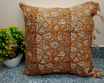 Cushion cover Pillow Cover All Sizes and Sofa Throw Home Decor Handmade Pillow Cover Indian | Modern Pillow Handblock print Handmade Throw