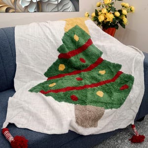 Premium Sofa throw Cozy Lightweight Knit Woven Cotton Decorative Couch, Bed Sofa Travel All Seasons Throw Soft Cotton Blanket, Home Decor