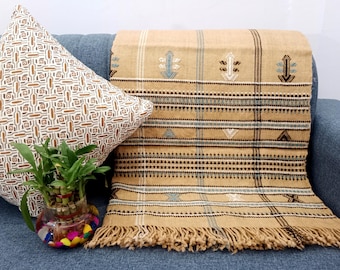 Small Size Wool Throw