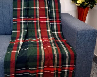 Premium Sofa throw Cozy Lightweight Knit Woven Cotton Decorative Couch, Bed Sofa Travel All Seasons Throw Soft Cotton Blanket, Home Decor