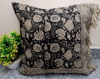 Cushion cover Pillow Cover All Sizes and Sofa Throw Home Decor Handmade Pillow Cover Indian | Modern Pillow Handblock print Handmade Throw