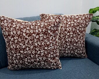 Decorative Cushion Covers Customize Size Pillows Shames Pillows Hand block Print Handmade Kantha Work Hand stitched Pillow 1 Pieces