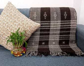 Small Size Wool Throw