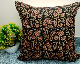 Cushion cover Pillow Cover All Sizes and Sofa Throw Home Decor Handmade Pillow Cover Indian | Modern Pillow Handblock print Handmade Throw
