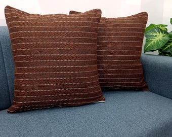Decorative Cushion Covers Beautiful Cushion Covers JUTE Lining Fabric Pillow cases 1 Pieces All Size Pillow cases