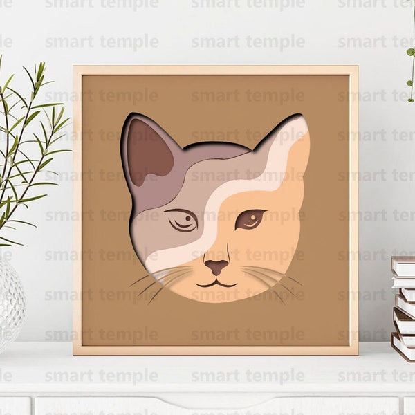 Cat shadow box svg, cat layered svg, cat svg shadow box, pet lover shadow box svg, cat 3d shadow box, cat laser cut files, cat cricut files Cat shadow box svg, cat layered svg, cat svg shadow box, pet lover shadow box svg, cat 3d shadow box, cat laser cut files, cat cricut files