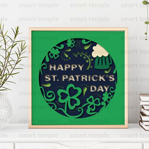Irish Shadow Box, St Patricks Day Shadow Box Svg, St Patricks Day Layered, Irish Shamrock Svg, St Patricks Day Quotes Svg, Clover Stencil Irish Shadow Box, St Patricks Day Shadow Box Svg, St Patricks Day Layered, Irish Shamrock Svg, St Patricks Day Quotes Svg, Clover Stencil