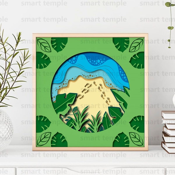 Ocean shadow box svg, ocean layered svg, beach shadow box svg, light box svg, layered beach svg, ocean scene svg, tropical shadow box Ocean shadow box svg, ocean layered svg, beach shadow box svg, light box svg, layered beach svg, ocean scene svg, tropical shadow box