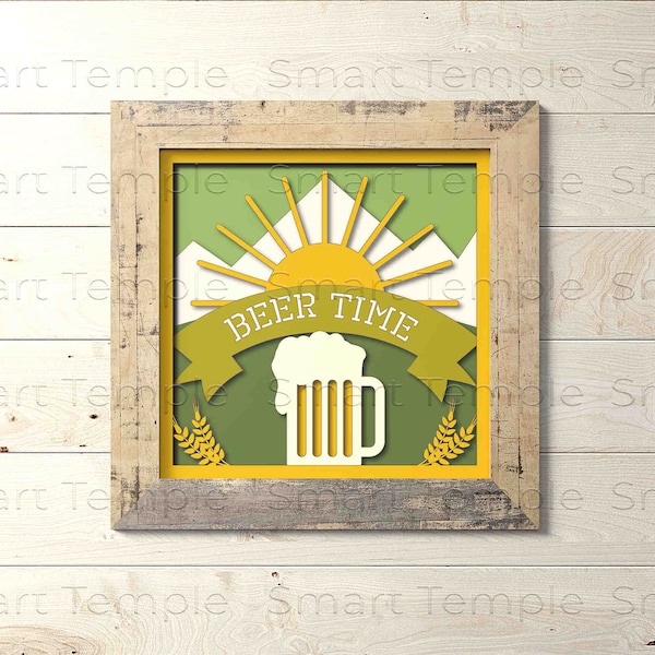Beer Shadow Box SVG, Beer 3D layer, Beer vector, Beer dxf, Beer cricut, Beer laser cut, Drink 3d layered, oktoberfest svg, beer mug svg Beer Shadow Box SVG, Beer 3D layer, Beer vector, Beer dxf, Beer cricut, Beer laser cut, Drink 3d layered, oktoberfest svg, beer mug svg