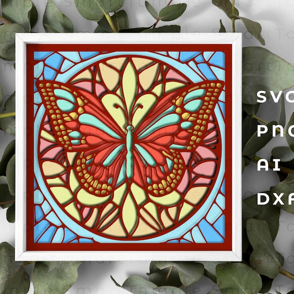 Butterfly stained glass shadow box, stained glass svg shadow box, butterfly cricut glass designs, butterfly cardstock, butterfly paper craft