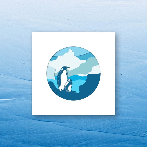 Penguin shadow box svg, 3d penguin svg, penguin papercraft, penguin cut file, penguin dxf, CHRISTMAS SHADOW BOX, Penguin Silhouette Penguin shadow box svg, 3d penguin svg, penguin papercraft, penguin cut file, penguin dxf, CHRISTMAS SHADOW BOX, Penguin Silhouette