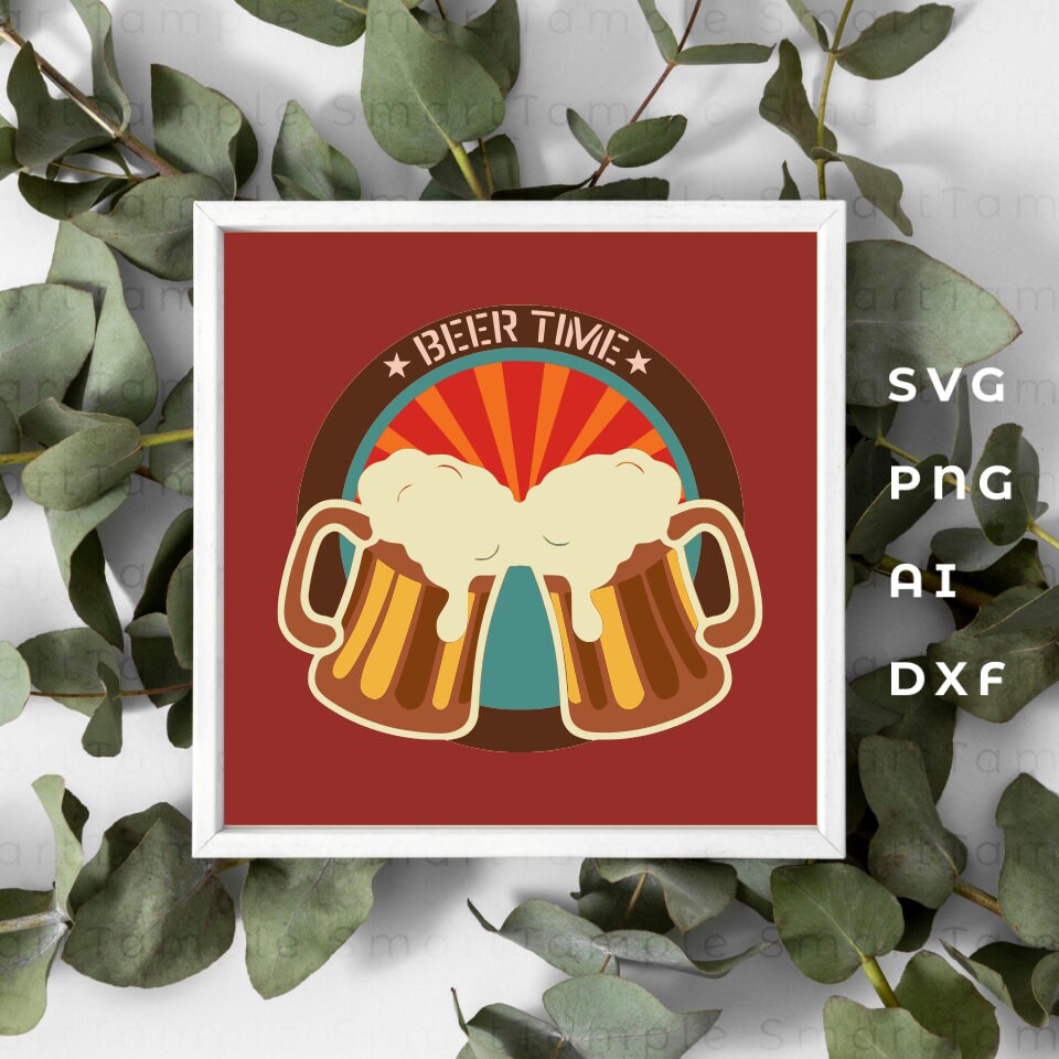 Beer Shadow Box SVG Beer 3D Layer Beer Vector Beer Dxf Etsy Canada