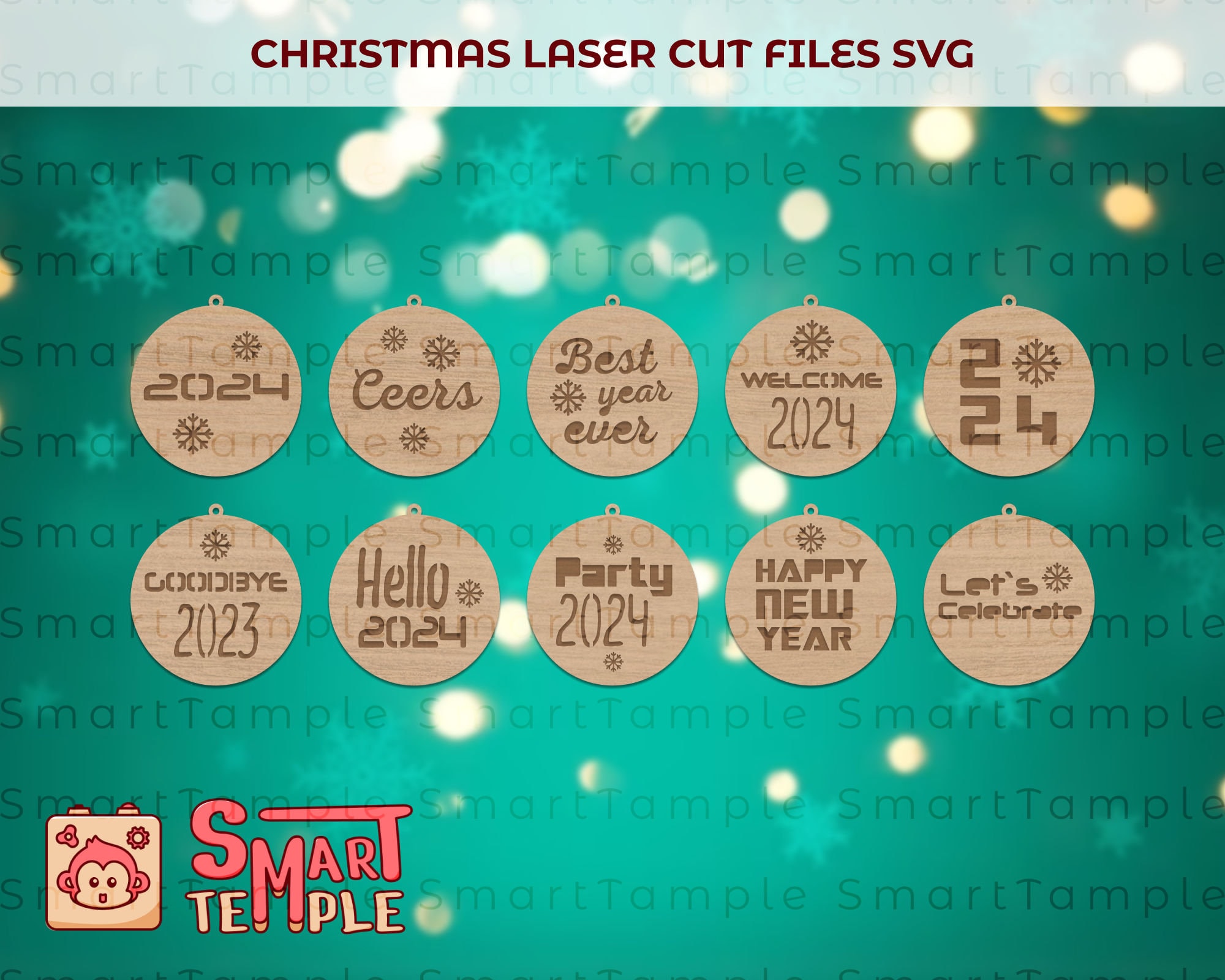 2024 Laser Cut 2024 svg Bundle 2024 Neujahr svg 2024 Etsy Schweiz