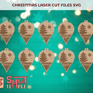 2024 Nouvel An SVG, 2024 Laser Cut, 2024 SVG Bundle, 2024 Ornement de Noël, Nouvel An 2024 SVG, Noël 2024 SVG, Arbre de Noël Arcs SVG