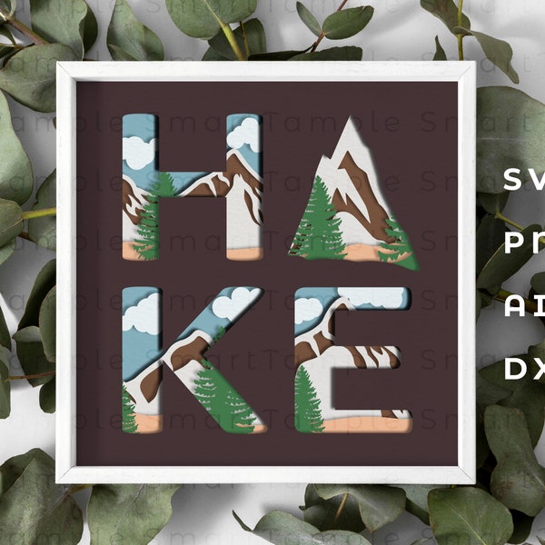 Hike shadow box, hiking shadow box svg, hiker shadow box, camper shadow box, camping shadow box svg, 3d camping png, camper life svg Hike shadow box, hiking shadow box svg, hiker shadow box, camper shadow box, camping shadow box svg, 3d camping png, camper life svg