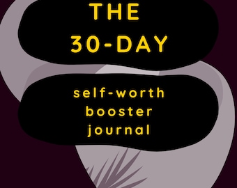 30-day Self-Worth Booster Journal