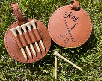 Personalized Golf Tee Holder