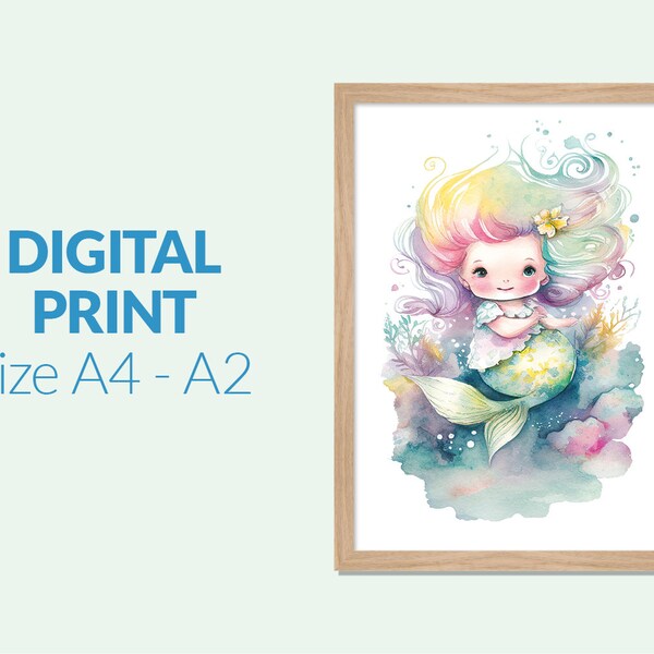 Mermaid Nursery - Etsy